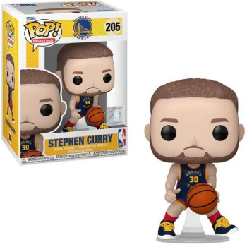 Funko POP Basketball Golden State Warriors - Stephen Curry 205 Vinyl Figure