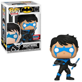 Funko POP Heroes Batman - Nightwing 364 Vinyl Figure 2020 Fall Convention Exclusive 