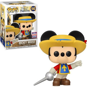 Funko POP Disney The Three Musketeers - Mickey Mouse 1042 Vinyl Figure 2021 Summer Convention Exclusive