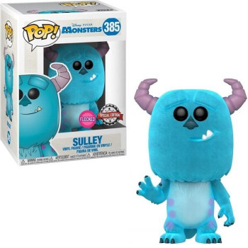 Funko Pop Disney Pixar Monsters, Inc. - Sulley Flocked 385 Vinyl Figure Special Edition