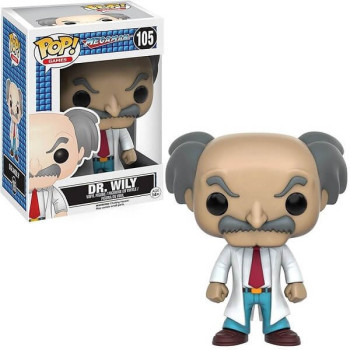 Funko POP Games Mega Man - Dr. Wily 105 Vinyl Figure