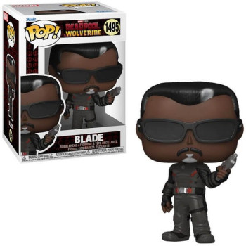 Funko POP Marvel Studios Deadpool & Wolverine - Blade 1495 Bobble-Head 