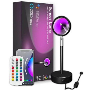 Sunset Lamp με Tηλεχειριστήριο και Wifi - Atmosphere Lamp