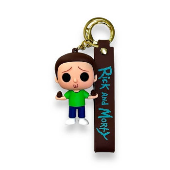 3D Μπρελόκ Σιλικόνης Rick and Morty - Morty 8 εκ. 