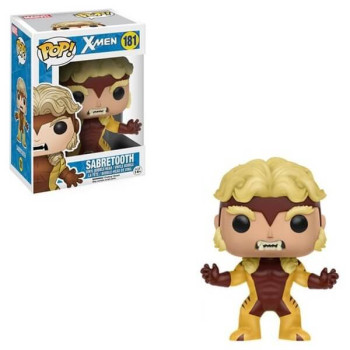 Funko POP Marvel X-Men - Sabretooth 181 Bobble-Head