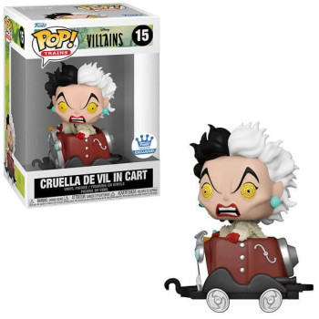Funko POP Trains Disney Villains - Cruella de Vil 15 Vinyl Figure Funko Shop Exclusive