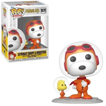 Funko POP Television Peanuts - Astronaut Snoopy & Woodstock 1679 Vinyl Figure