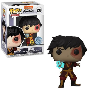 Funko POP Animation Avatar The Last Airbender - Zuko GitD 838 Vinyl Figure Special Edition