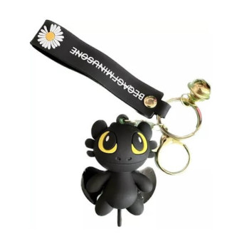 3D Μπρελόκ Σιλικόνης How to Train Your Dragon - Toothless 8 εκ.