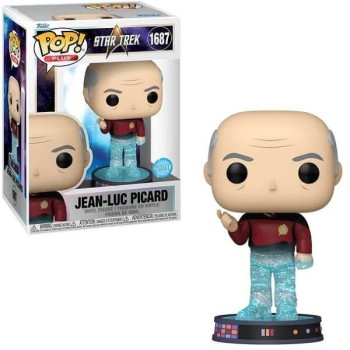 Funko POP Plus Star Trek - Jean-Luc Picard Glitter 1687 Vinyl Figure 