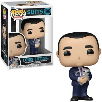 Funko POP Television Suits - Louis Litt with Mikado 1709 Vinyl Figure