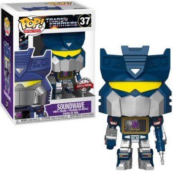 Funko POP Retro Toys Transformers - Soundwave 37 Vinyl Figure Special Edition 