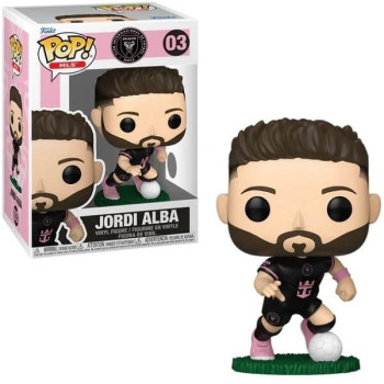 Funko Pop MLS Inter Miami CF - Jordi Alba 03 Vinyl Figure