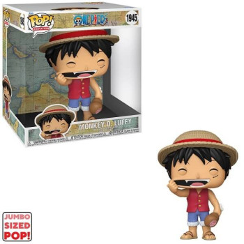 Funko POP Animation One Piece - Monkey D. Luffy Jumbo 10" 1623 Vinyl Figure