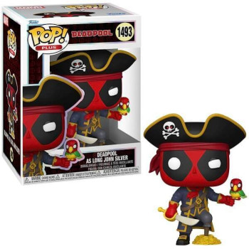 Funko POP Plus Marvel Deadpool - Deadpool As Long John Silver 1493 Bobble-Head