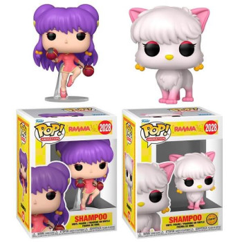 Funko POP Animation Bundle of 2 Ranma 1/2 - Shampoo & Chase 2028 Vinyl Figures