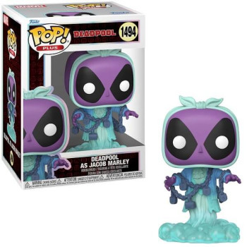 Funko POP Plus Marvel Deadpool - Deadpool As Jacob Marley 1494 Bobble-Head 