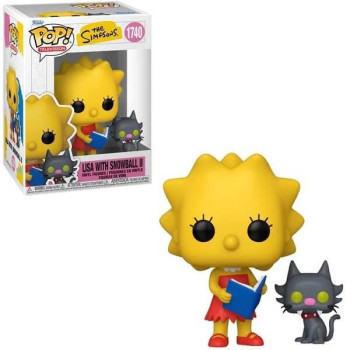 Funko POP Television The Simpsons - Lisa & Snowball II 1740 Vinyl Figure