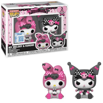 Funko Pocket POP My Melody 50th Anniversary Kuromi 20th Anniversary - My Melody & Kuromi 2-pack Vinyl Figure Special Edition