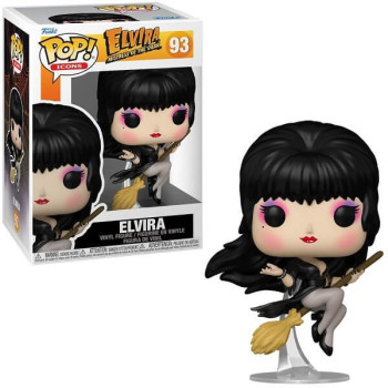 Funko POP Icons Elvira Mistress of the Dark - Elvira 93 Vinyl Figure