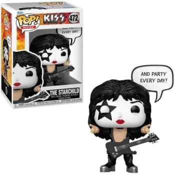 Funko POP Rocks Kiss - The Starchild 472 Vinyl Figure
