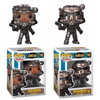 Funko POP Television Bundle of 2 Fallout - Maximus & Chase 1765 Vinyl Figures