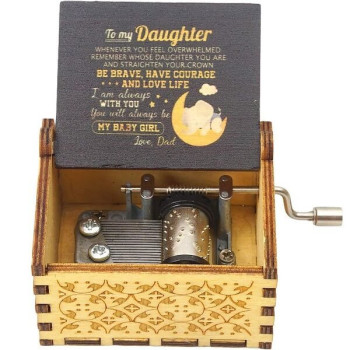 Ξύλινο Μουσικό Κουτί My Baby Girl