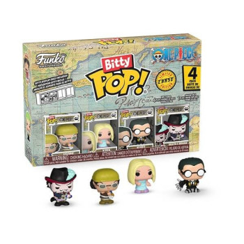 Funko Bitty POP! One Piece - Usopp, Kaya, Kuro & Chase 4-Pack Vinyl Figures 