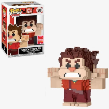 Funko POP 8-Bit Wreck-It Ralph - Wreck-It Ralph 30 Vinyl Figure 2018 Summer Convention Exclusive 
