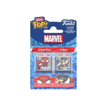 Funko Bitty POP Marvel - Spider-Man & Venom 2-pack Vinyl Figures
