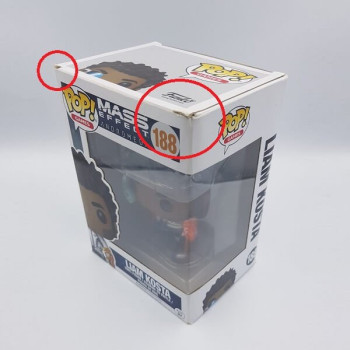 Funko POP Games Mass Effect: Andromeda - Liam Kosta 188 Vinyl Figure Damaged Box
