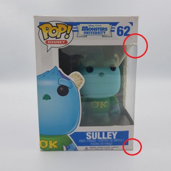 Funko Pop Disney Monsters University - Sulley 62 Vinyl Figure Damaged Box