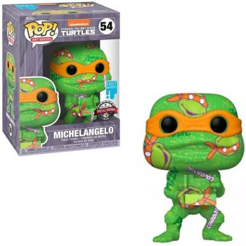 Funko POP Art Series Teenage Mutant Ninja Turtles - Michelangelo 54 Vinyl Figure Special Edition