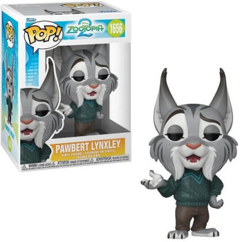 Funko POP Disney Zootopia 2 - Pawbert Lynxley 1656 Vinyl Figure