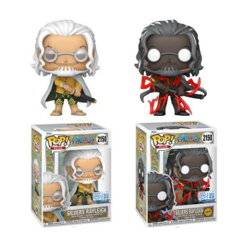 Funko POP Bundle of 2 One Piece - Silvers Rayliegh & Chase 2150 Vinyl Figure Special Edition