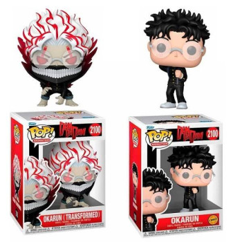 Funko POP Bundle of 2 Dandadan - Okarun (Trasformed) & Chase 2100 Vinyl Figures