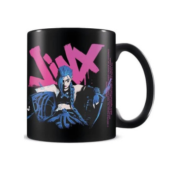 Pyramid Κεραμική Κούπα League of Legends Arcane Jinx Mug 320 ml Μαύρo