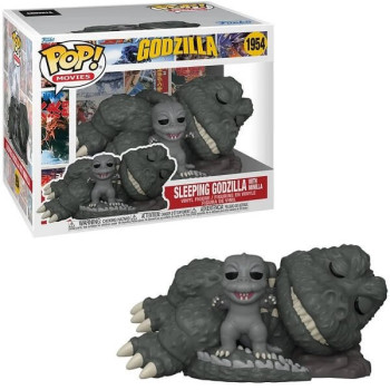 Funko POP Movies Godzilla - Sleeping Godzilla with Minilla 1954 Super-sized 6" Vinyl Figure