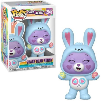 Funko POP Animation Care Bears - Share Bear Bunny 2145 Vinyl Figure