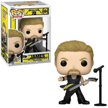 Funko POP Rocks Metallica 72 Seasons - James 484 Vinyl Figure