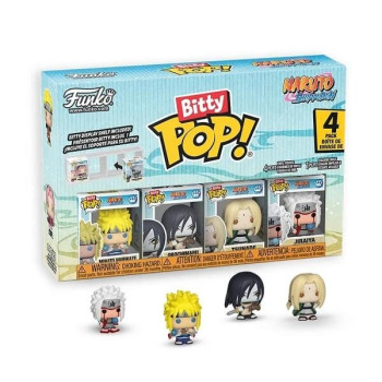 Funko Bitty POP! Naruto: Shippuden - Tsunade, Minato Namikaze, Orochimaru, Jiraiya 4-Pack Vinyl Figures