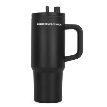 Ανοξείδωτο Ισοθερμικό Ποτήρι Θερμός - Handled Travel Tumbler - 710ml Μαύρο
