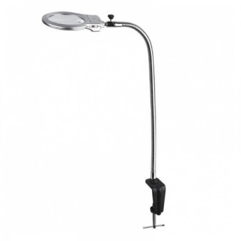 Επιτραπέζιος Μεγενθυτικός Φακός με Σφικτήρα Στερέωσης & Φωτισμό με Led