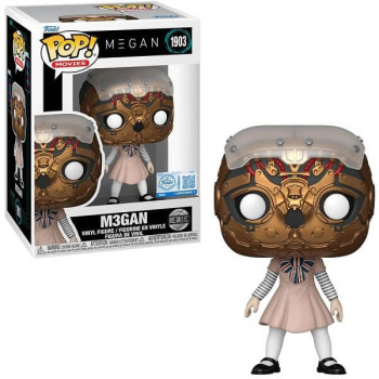 Funko POP Movies M3GAN - M3gan Metallic 1903 Vinyl Figure Special Edition Exclusive