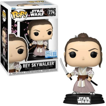 Funko POP Movies Star Wars - Rey Skywalker 774 Bobble-Head Special Edition Exclusive