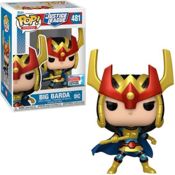 Funko POP Heroes Justice League - Big Barda 481 Vinyl Figure 2023 Fall Convention Exclusive