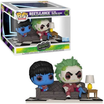 Funko POP Moment Beetlejuice - Beetlejuice in the Waiting Room 1813 Vinyl Figure Special Edition