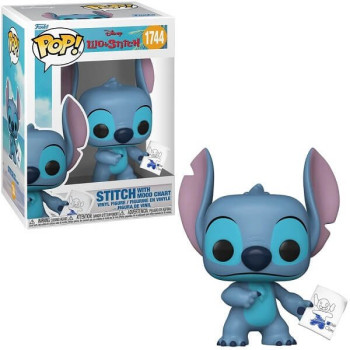Funko Pop Disney Lilo & Stitch - Stitch with Mood Chart 1744 Vinyl Figure