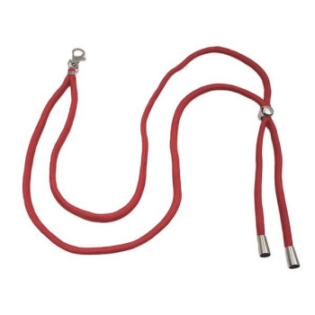 Λουράκι Λαιμού Lanyard για Κινητό με Μεταλλικό Γάντζο 75cm - Κοραλί