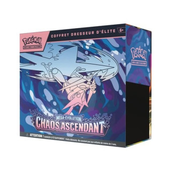 Pokemon TCG Mega Evolution Elite Trainer Box Chaos Ascendant - French Edition